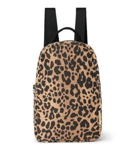 STUDIO NOOS COTTON MINI BACKPACK BROWN LEOPARD - ORGANIZÉRY A KOŠÍKY - KOČÁRKY A PŘÍSLUŠENSTVÍ