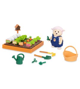 LI'L WOODZEEZ SADA NA ZAHRADNIČENÍ - DOPLŇKY PRO FIGURKY - PRO DĚTI