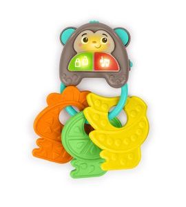 BRIGHT STARTS HRAČKA HUDEBNÍ KLÍČE MONKEYS™ 6M+ - MOTORICKÉ A HUDEBNÍ - PRO DĚTI