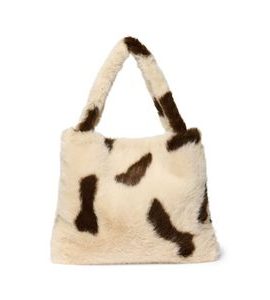 STUDIO NOOS FAUX FUR MOM BAG HOLY COW - ORGANIZÉRY A KOŠÍKY - KOČÁRKY A PŘÍSLUŠENSTVÍ