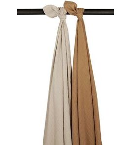 MEYCO MUŠELÍNOVÉ PLENY 2-BALENÍ SAND/TOFFEE - ZAVINOVACÍ PLENY / OSUŠKY VELKÉ - PŘEBALOVÁNÍ