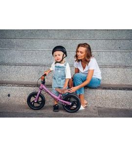 MOMI ODRÁŽEDLO BREKI S BRZDOU FIALOVÉ - VOZÍTKA A ODRÁŽEDLA - PRO DĚTI