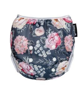 T-TOMI PLENKOVÉ PLAVKY GREY FLOWERS - KOJENECKÉ PLAVKY - KOUPÁNÍ A ZDRAVÍ
