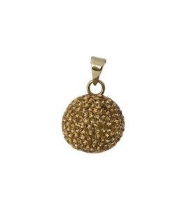 BABYLONIA BOLA GOLDPLATED WITH GLITTER STONES - TĚHOTENSKÉ BOLY A ŠPERKY - PRO MAMINKY