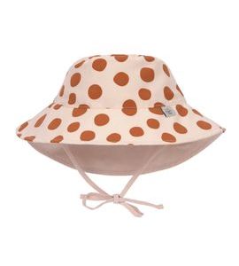 LÄSSIG SPLASH SUN PROTECTION BUCKET HAT DOTS POWDER PINK 19-36M - ČEPIČKY A KLOBOUČKY - PRO DĚTI