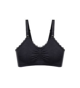 BABYONO PODPRSENKA TĚHOTENSKÁ A NA KOJENÍ ČERNÁ VEĽ. B70-75 - TĚHOTENSKÉ SPODNÍ PRÁDLO - PRO MAMINKY