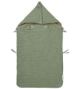 MEYCO FUSAK WAFFLE TEDDY - OLIVE GREEN - FUSAKY DO KOČÁRKU - KOČÁRKY A PŘÍSLUŠENSTVÍ