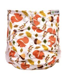 T-TOMI KAPSOVÁ PLENA (TYP AIO) - PATENTKY SQUIRELLS - BODY NA LÁTKOVÉ PLENKOVÁNÍ - PŘEBALOVÁNÍ