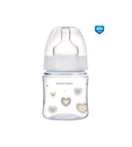 CANPOL BABIES LÁHEV SE ŠIROKÝM HRDLEM NEWBORN BABY 120ML - KOJENECKÉ LAHVE - KRMENÍ