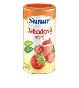 SUNAR NÁPOJ ROZPUSTNÝ JAHODOVÝ 200G - NÁPOJE - KRMENÍ