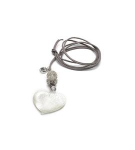 PROUD MAMA SRDÍČKO BÍLÉ LOVE IS IN THE HEART - TĚHOTENSKÉ BOLY A ŠPERKY - PRO MAMINKY