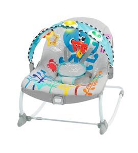 BABY EINSTEIN LEHÁTKO HUDEBNÍ VIBRAČNÍ KICK TO IT OPUS DO 18KG - LEHÁTKA A HOUPADLA - SPINKÁNÍ