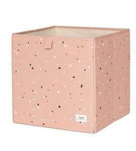 3 SPROUTS ÚLOŽNÝ BOX RECYCLED TERRAZZO/CLAY - BOXY NA HRAČKY - SPINKÁNÍ