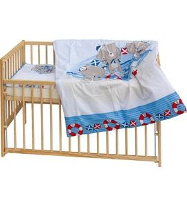 SCARLETT DĚTSKÁ POSTÝLKA S KOMPLETNÍ VÝBAVOU SCARLETT 120 X 60 CM - RATY - DŘEVĚNÉ POSTÝLKY - SPINKÁNÍ