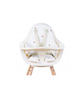 CHILDHOME SEDACÍ PODLOŽKA DO ŽIDLIČKY EVOLU JERSEY HEARTS - DOPLŇKY K ŽIDLIČKÁM - KRMENÍ