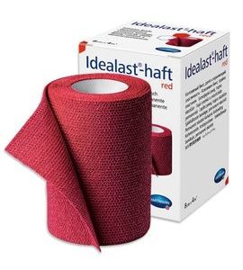 HARTMANN OBINADLO ELASTICKÉ IDEALAST-HAFT COLOR 8 CM X 4 M ČERVENÉ 1 KS - OBINADLA - KOUPÁNÍ A ZDRAVÍ