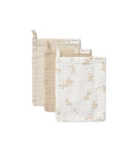 LITTLE DUTCH ŽÍNKY 3 KS BABY BUNNY - ŽÍNKY A HOUBIČKY - KOUPÁNÍ A ZDRAVÍ