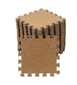 RIALTO BABY HRACÍ PODLOŽKA Z KORKOVÝCH PUZZLÍ 180X120CM - HRACÍ PODLOŽKY NA ZEM - SPINKÁNÍ