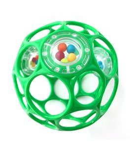 OBALL HRAČKA OBALL RATTLE 10CM, 0M+ SEAFOAM - KOUSÁTKA - PRO DĚTI