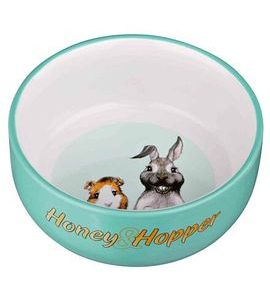 Trixie Keramická miska Honey-Hopper pro morče, králíka 250ml/11cm