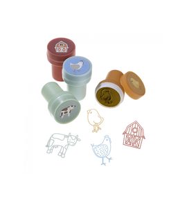 LITTLE DUTCH RAZÍTKA SAMOBARVICÍ 16 KS FARMA - LITTLE DUTCH - PRO DĚTI