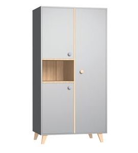 FAKTUM COLETTE GREY SKŘÍŇ DVOUDÍLNÁ - SKŘÍNĚ - SPINKÁNÍ