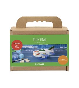 CREATIV COMPANY KREATIVNÍ SADA LETADLO DŘEVĚNÉ - VÝTVARNÉ POMŮCKY A HRAČKY - PRO DĚTI