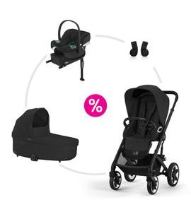 CYBEX SET TALOS S LUX + KORBA + AUTOSEDAČKA + ZÁKLADNA + ADAPTÉRY 2025 - TROJKOMBINACE - KOČÁRKY A PŘÍSLUŠENSTVÍ