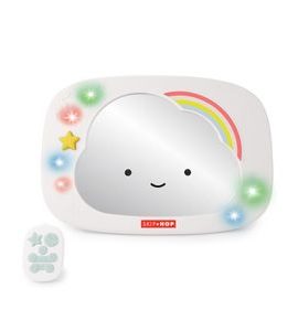 SKIP HOP ZRCADLO ZPĚTNÉ DO AUTA SE SVĚTLY A ZVUKY SILVER LINING CLOUD - ZRCÁTKA DO AUTA - AUTOSEDAČKY A PŘÍSLUŠENSTVÍ
