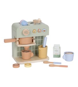 LITTLE DUTCH KÁVOVAR NA KAPSLE DŘEVĚNÝ - LITTLE DUTCH - PRO DĚTI