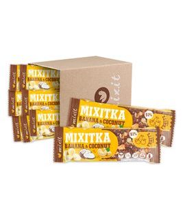 MIXIT MIXITKA BEZ LEPKU BANÁN + KOKOS - DO TAŠKY NA VYCHÁZKU - PRO MAMINKY