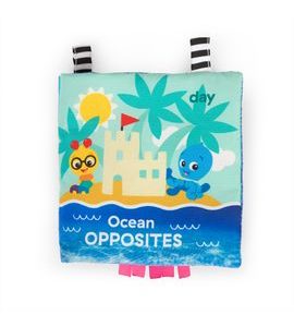 BABY EINSTEIN MĚKKÁ KNIHA PLNÁ AKTIVIT OCEAN OPPOSITES™, 0M+ - KNÍŽKY PRO NEJMENŠÍ - PRO DĚTI