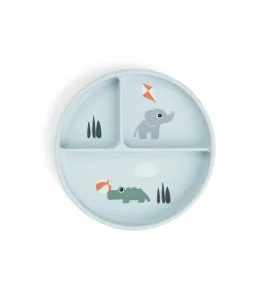 DONE BY DEER STICK AND STAY JÍDELNÍ TALÍŘ PLAYGROUND - MISKY, TALÍŘKY A PODLOŽKY - KRMENÍ