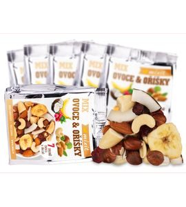 MIXIT MIX OŘÍŠKŮ A OVOCE DO KAPSY (80G) - DO TAŠKY NA VYCHÁZKU - PRO MAMINKY