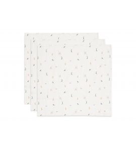 JOLLEIN PLENY 3 KS 70X70 CM JUNGLE JAMBO - LÁTKOVÉ PLENY ALL IN ONE - PŘEBALOVÁNÍ