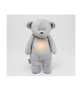 MOONIE USÍNÁČEK MEDVĚD 2.0 SILVER - USÍNÁČCI ŠUMÍCÍ / S TLUKOTEM - PRO DĚTI