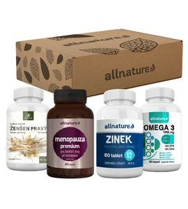 ALLNATURE VITAMÍNOVÝ BALÍČEK PRO DĚDEČKA A BABIČKU - POTRAVINOVÉ DOPLŇKY - PRO MAMINKY