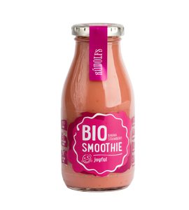 RUDOLFS SMOOTHIE JAHODA, BANÁN BIO 260 ML - NÁPOJE - KRMENÍ