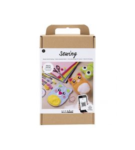 CREATIV COMPANY KREATIVNÍ SADA PRVNÍ ŠITÍ - VÝTVARNÉ POMŮCKY A HRAČKY - PRO DĚTI