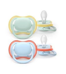 PHILIPS AVENT ŠIDÍTKO ULTRA AIR FIALOVÁ/ŽLUTÁ 0-6M DÍVKA, 2KS - ŠIDÍTKA A DOPLŇKY - KRMENÍ