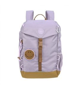 LÄSSIG KIDS BIG BACKPACK OUTDOOR LITTLE GANG LILAC - BATOHY A TAŠKY - PRO DĚTI