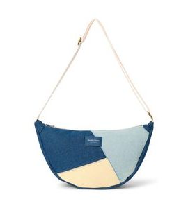 STUDIO NOOS PATCHWORK ADULT FANNY KABELKA DENIM - ORGANIZÉRY A KOŠÍKY - KOČÁRKY A PŘÍSLUŠENSTVÍ