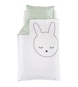 TRÄUMELAND POVLEČENÍ 100/135 + 40/60 KUSCHELHASE - POVLEČENÍ DO POSTÝLKY - SPINKÁNÍ