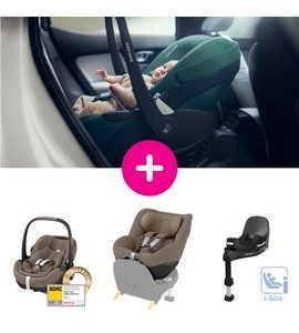 MAXI-COSI PEBBLE 360 PRO 2 + PEARL 360 PRO AUTOSEDAČKA + ZÁKLADNA FAMILYFIX 360 PRO - AUTOSEDAČKY 0-13KG - AUTOSEDAČKY A PŘÍSLUŠENSTVÍ