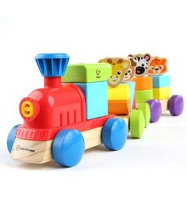 Baby Einstein Hračka dřevěná Discovery Train HAPE 18m+
