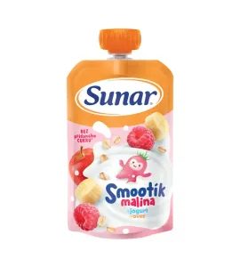 SUNAR SMOOTHÍK DĚTSKÁ KAPSIČKA MALINA 120G - KAPSIČKY - KRMENÍ