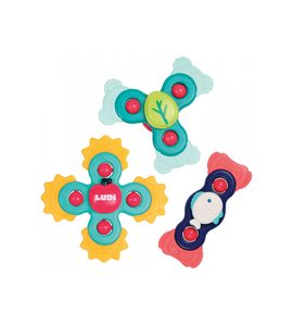 LUDI BABY SPINNER 3 KS - SENZORICKÉ HRAČKY - PRO DĚTI