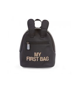 CHILDHOME DĚTSKÝ BATOH MY FIRST BAG BLACK - BATOHY A TAŠKY - PRO DĚTI