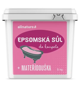 ALLNATURE EPSOMSKÁ SŮL MATEŘÍDOUŠKA 5 KG - VAŘENÍ A PEČENÍ - PRE MAMIČKY