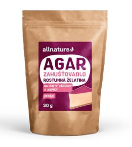 ALLNATURE AGAR 30 G - VAŘENÍ A PEČENÍ - PRE MAMIČKY